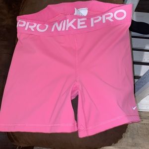 Pink Nike Pro Size Large